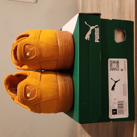 Pumas 7M Orange suede - Picture 2 of 3